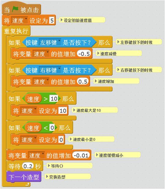 【Scracth小技巧】让角色移动速度更有质感