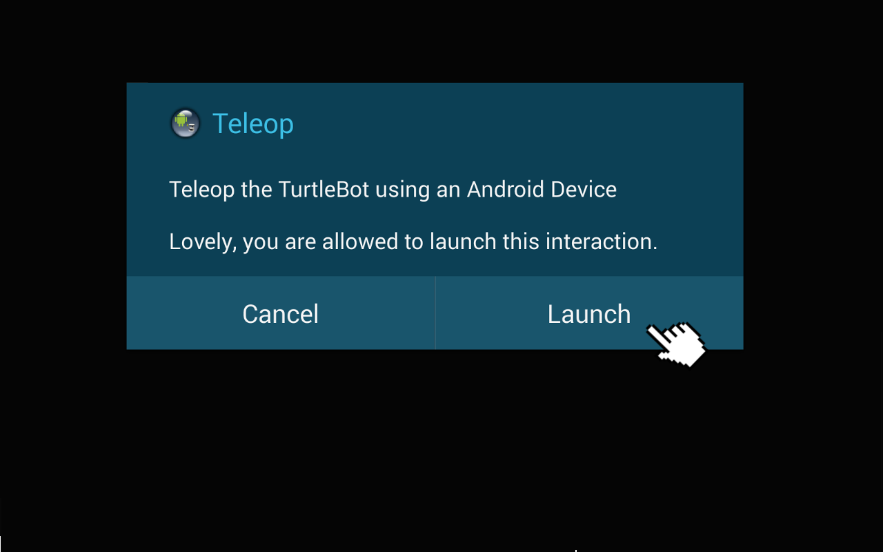 Turtlebot与Android-启动Android App