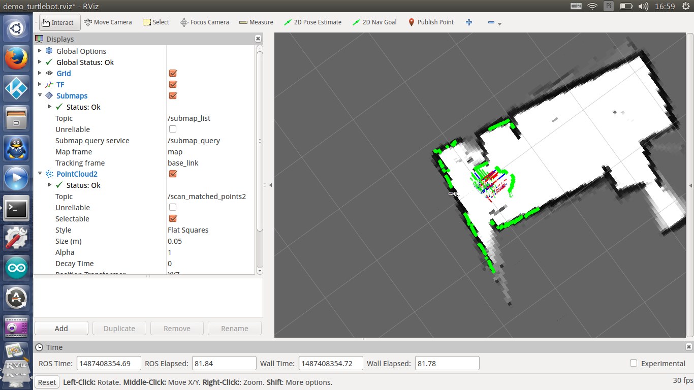 Turbot-SLAM入门教程-实现cartographer建图(Rplidar A2版)