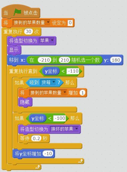 每周一课 | Scratch：我有一片果园