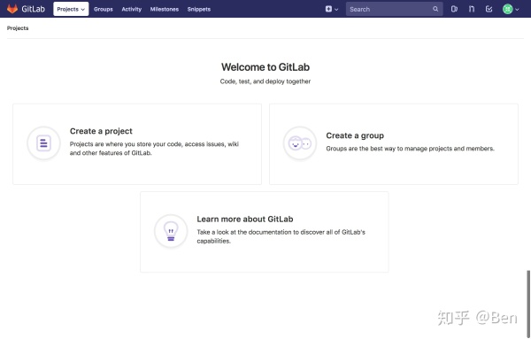 安装Gitlab 安装Gitlab