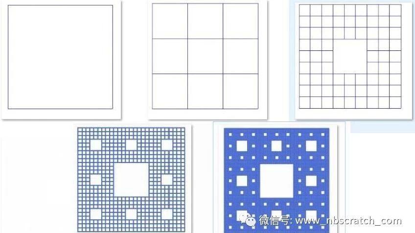 Scratch递归算法，画手绢