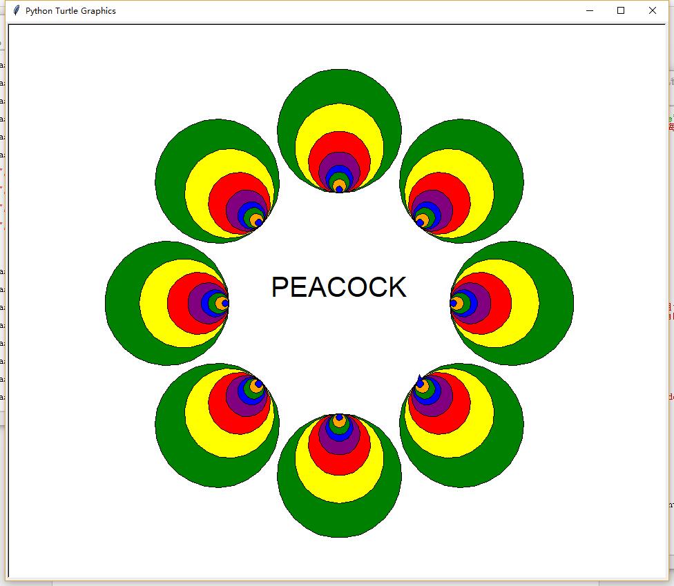 Python的艺术玩法——“孔雀开屏”篇
