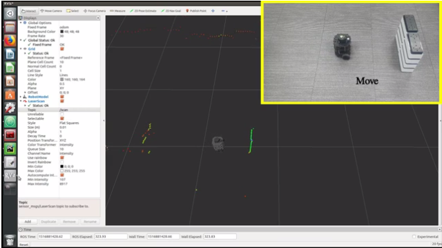 Turtlebot3中级教程-应用-障碍检测