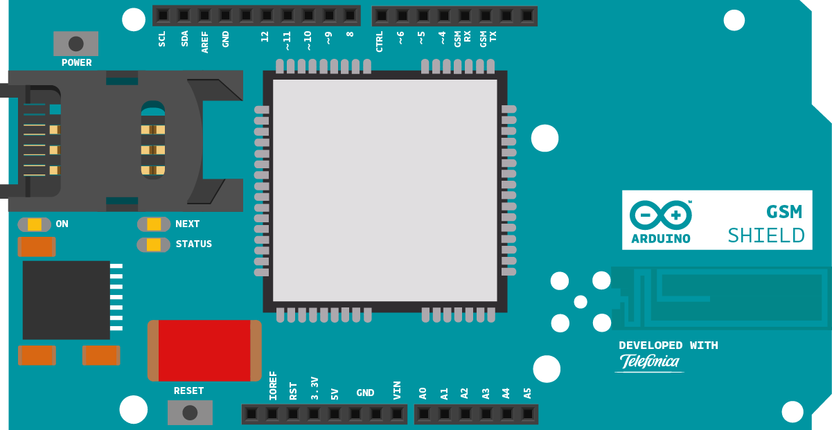 Arduino库教程-GSM-Send SMS