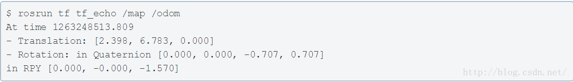 ROS探索总结-18.重读tf