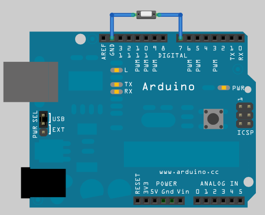 ROS与Arduino-Push Button(按钮)