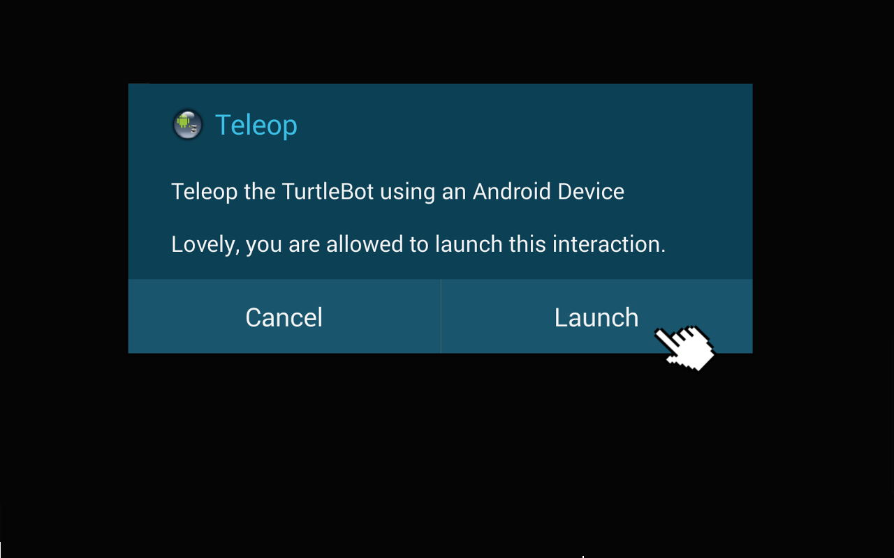 Turtlebot与Android-利用Teleop App遥控turtlebot