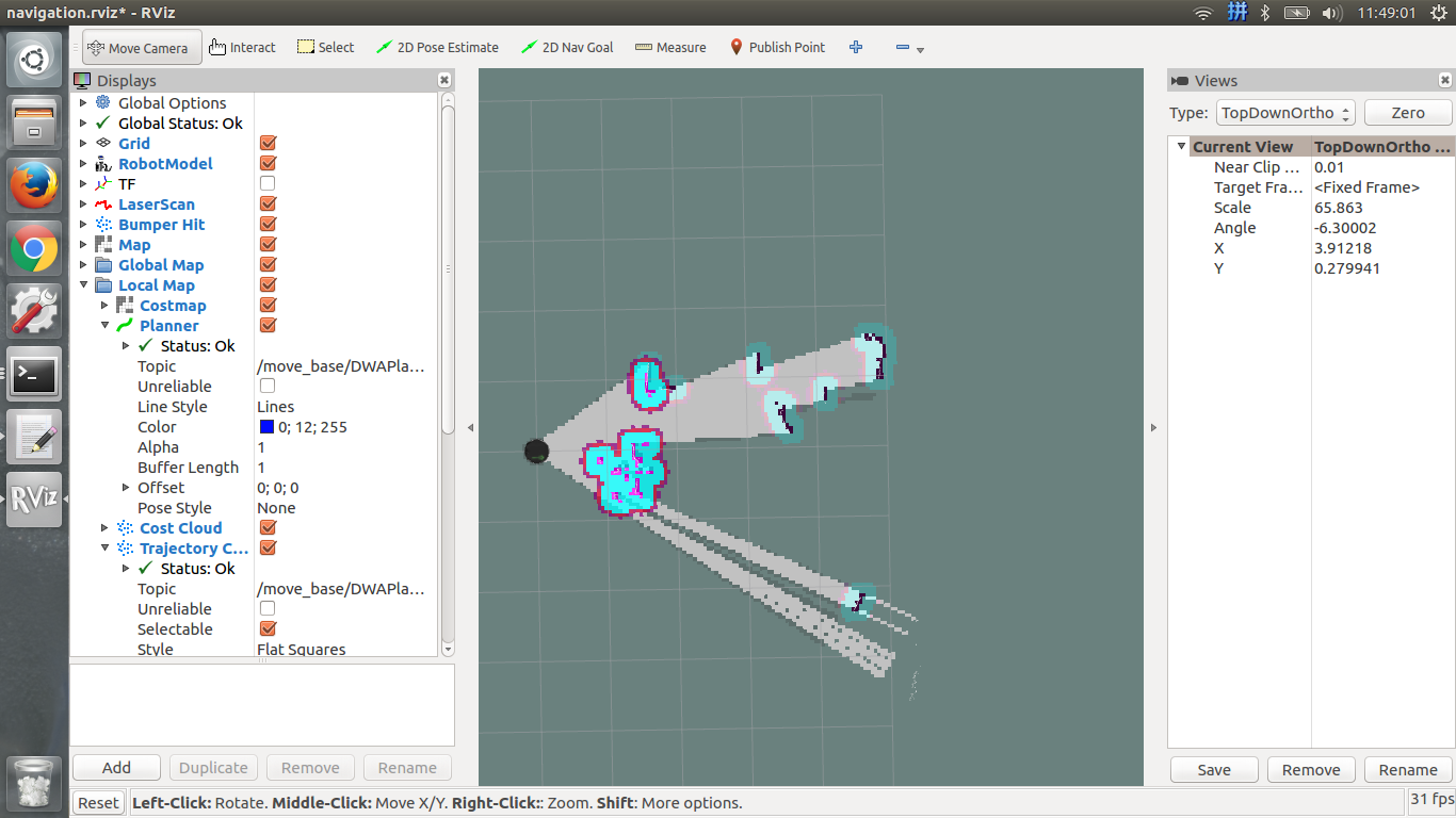 Turbot2入门教程-应用-实现gmapping建图(kinect V2版)