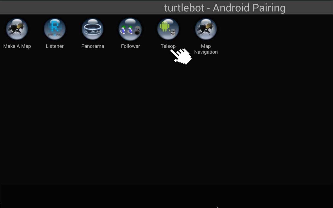 Turtlebot与Android-利用Listener App接收helloworld信息