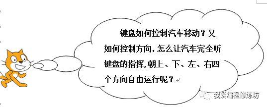 Scratch趣味编程游戏制作之键盘控制角色移动《简易赛车游戏》