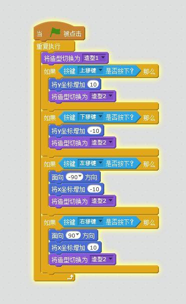 用scratch创造优美的运动