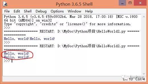 Hello，world！扩展之Python
