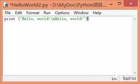 Hello，world！扩展之Python