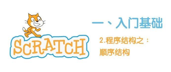 入门基础1.4-Scratch编程：程序结构之顺序结构