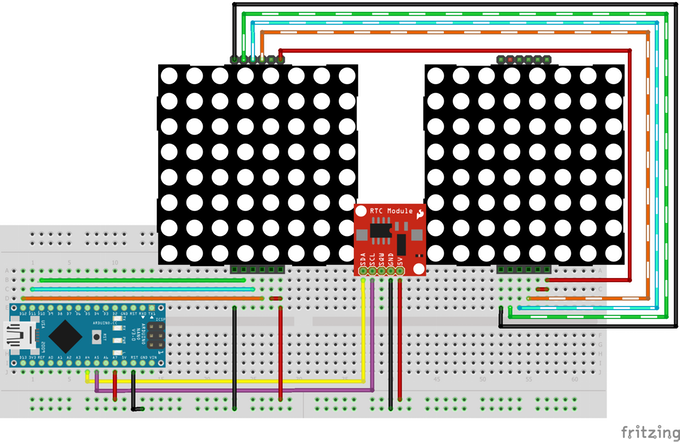 arduino中级项目-AcidClock时钟实现