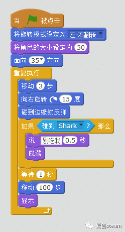 杭州上海世界外国语小学学生来稿一年级郑思成--大鱼吃小鱼