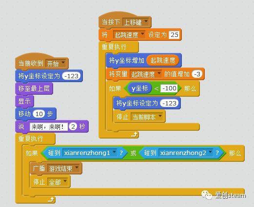 【SCRATCH创意编程之四十二集】谷歌跑酷