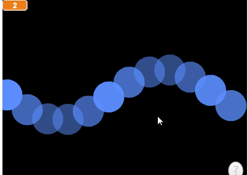 Scratch编程之图形特效（7）彩波是怎样形成的