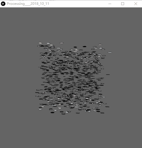 Processing雁群实验 Processing雁群实验