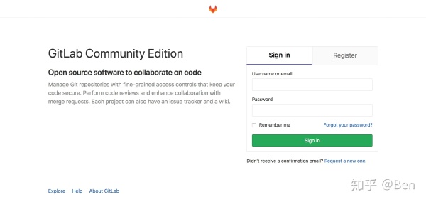 安装Gitlab 安装Gitlab