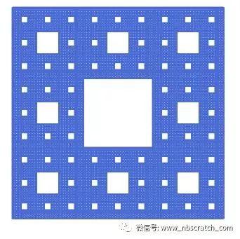 Scratch递归算法，画手绢