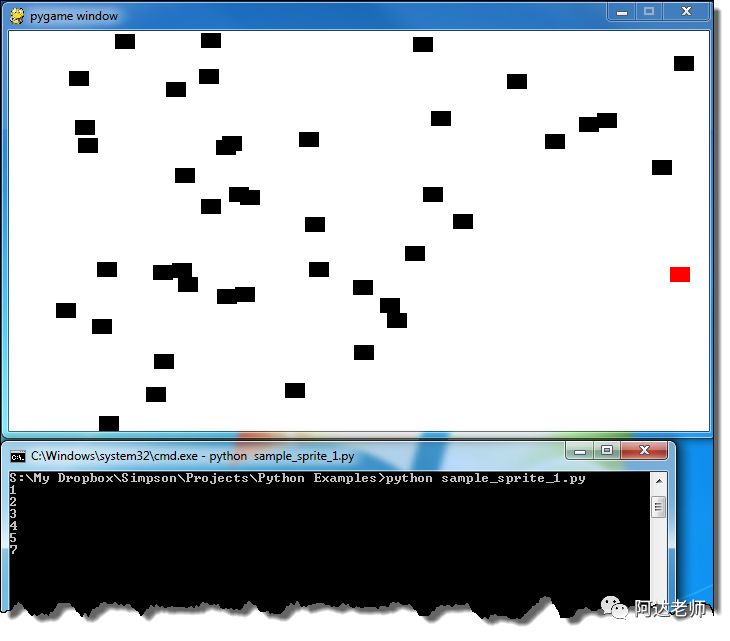 从0开始学python第14.6节 pygame.sprite(上)