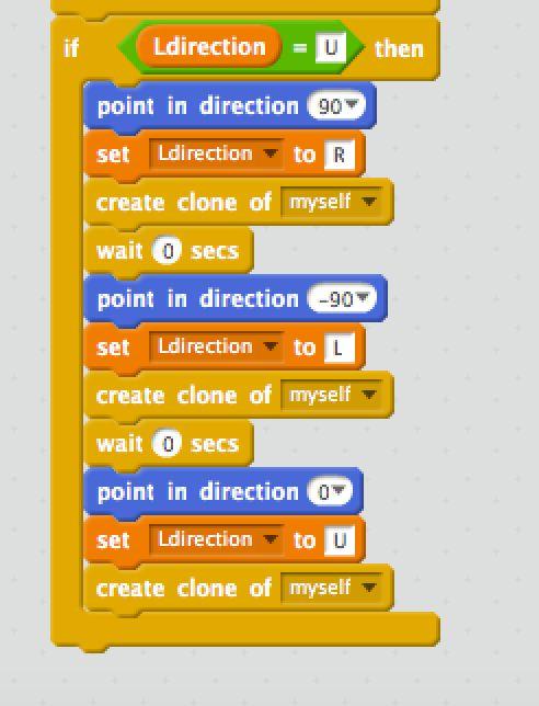 Scratch:克隆与局部变量实现自动寻找路径