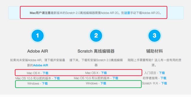 Scratch基础教学|第二课:安装并了解Scratch基本功能