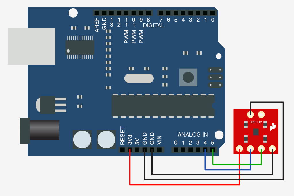 ROS与Arduino-Temperature Sensor（温度传感器）