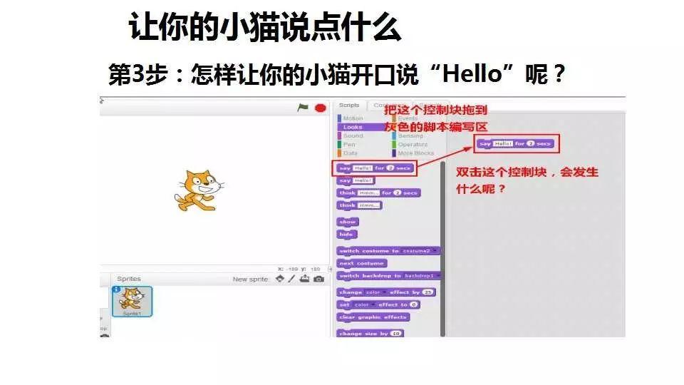 Scratch初级2-《会移动的小猫》