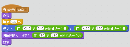 慢教育Scratch教案分享 / 大鱼吃小鱼