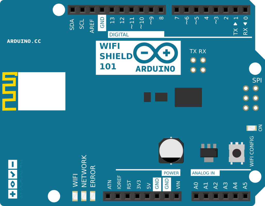 Arduino库教程-WIfi无线扩展块101-Scan Networks