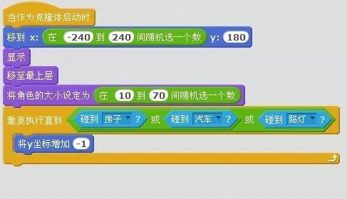 Scratch克隆之下雪中级版