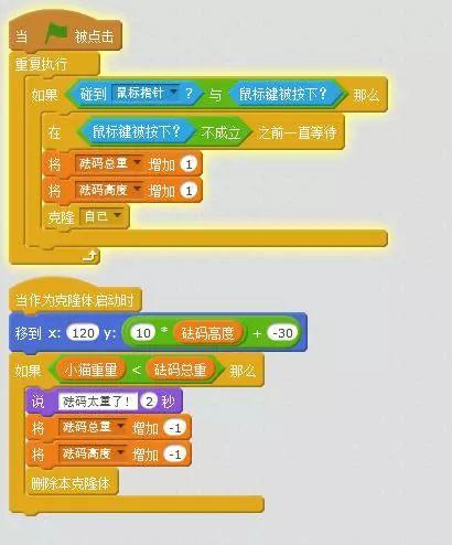 能力橙小课 | Scratch编程学习如何砝码称重 能力橙小课 | Scratch编程学习如何砝码称重