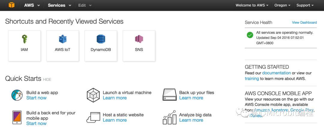 物联网课程系列：用Python传送温湿度信息到AWS IoT