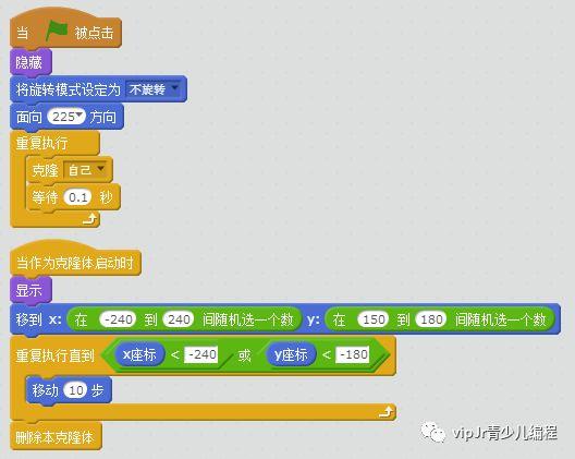 [动手系列]Scratch星空编程探索 | 每周一课 | 流星雨