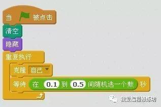 Scratch克隆之《下雪初级版》