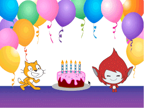 我爱Scratch教程13：制作生日卡
