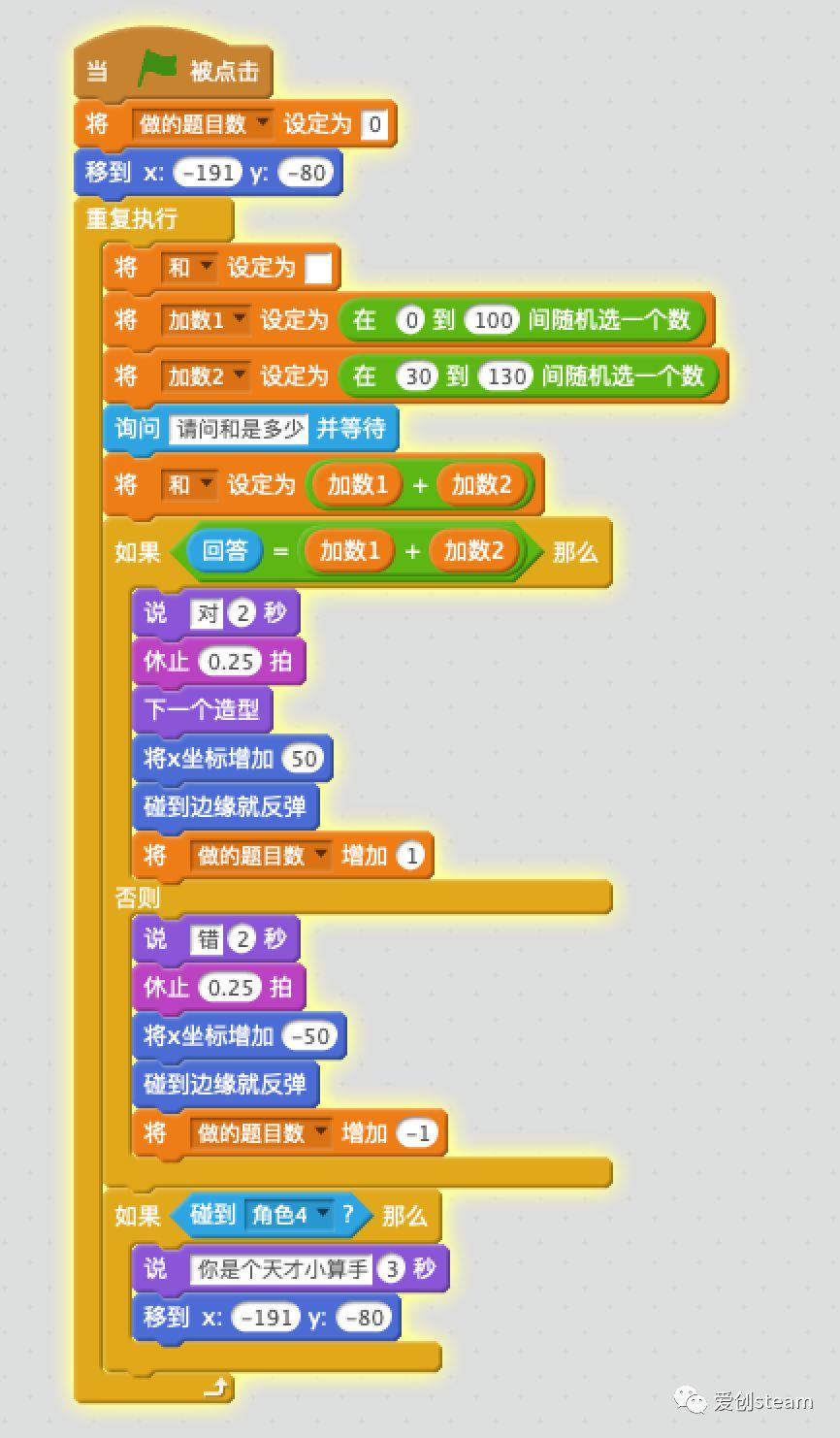 【小小编程员】杭州上海世界外国小学一年级JERRY来稿