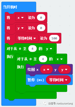 micro:bit 舞动屏幕（3）