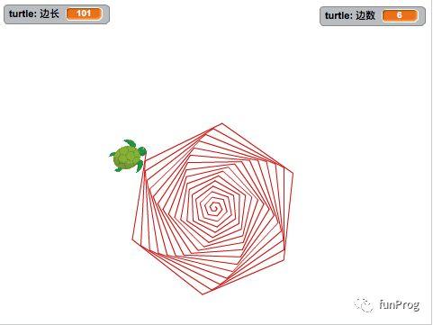 Scratch：海龟绘图（六）——来点颜色看看