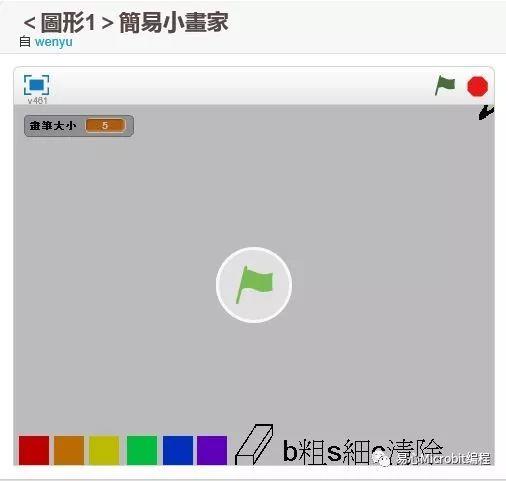 Scratch课程系列：简易小画家