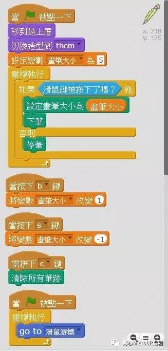 Scratch课程系列：简易小画家