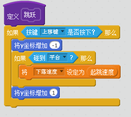 scratch中关于‘跳跃’的几个小细节