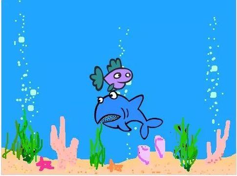 趣味编程Scratch第八讲:海底世界鲨鱼来袭 趣味编程Scratch第八讲:海底世界鲨鱼来袭