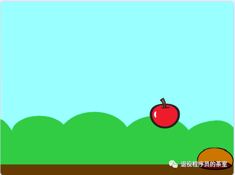Scratch3.0实现接苹果游戏(1)