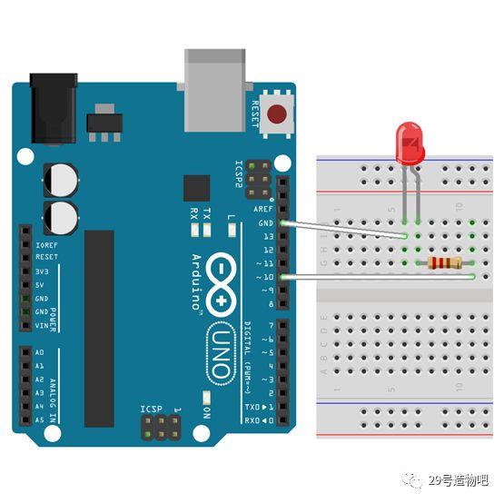 【Arduino教程】第四讲：LED灯闪烁实验