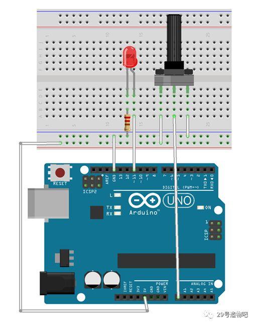 【Arduino教程】第十讲：PWM调光实验