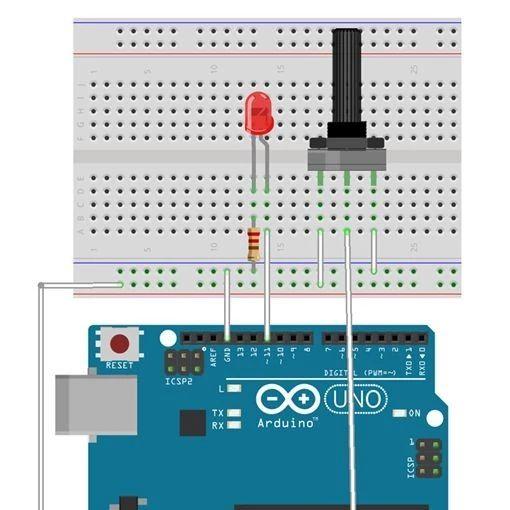 【Arduino教程】第十讲：PWM调光实验